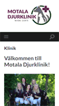 Mobile Screenshot of motaladjurklinik.se